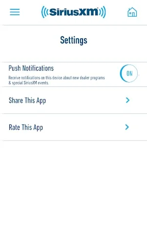 SiriusXM Dealer Screenshot 4