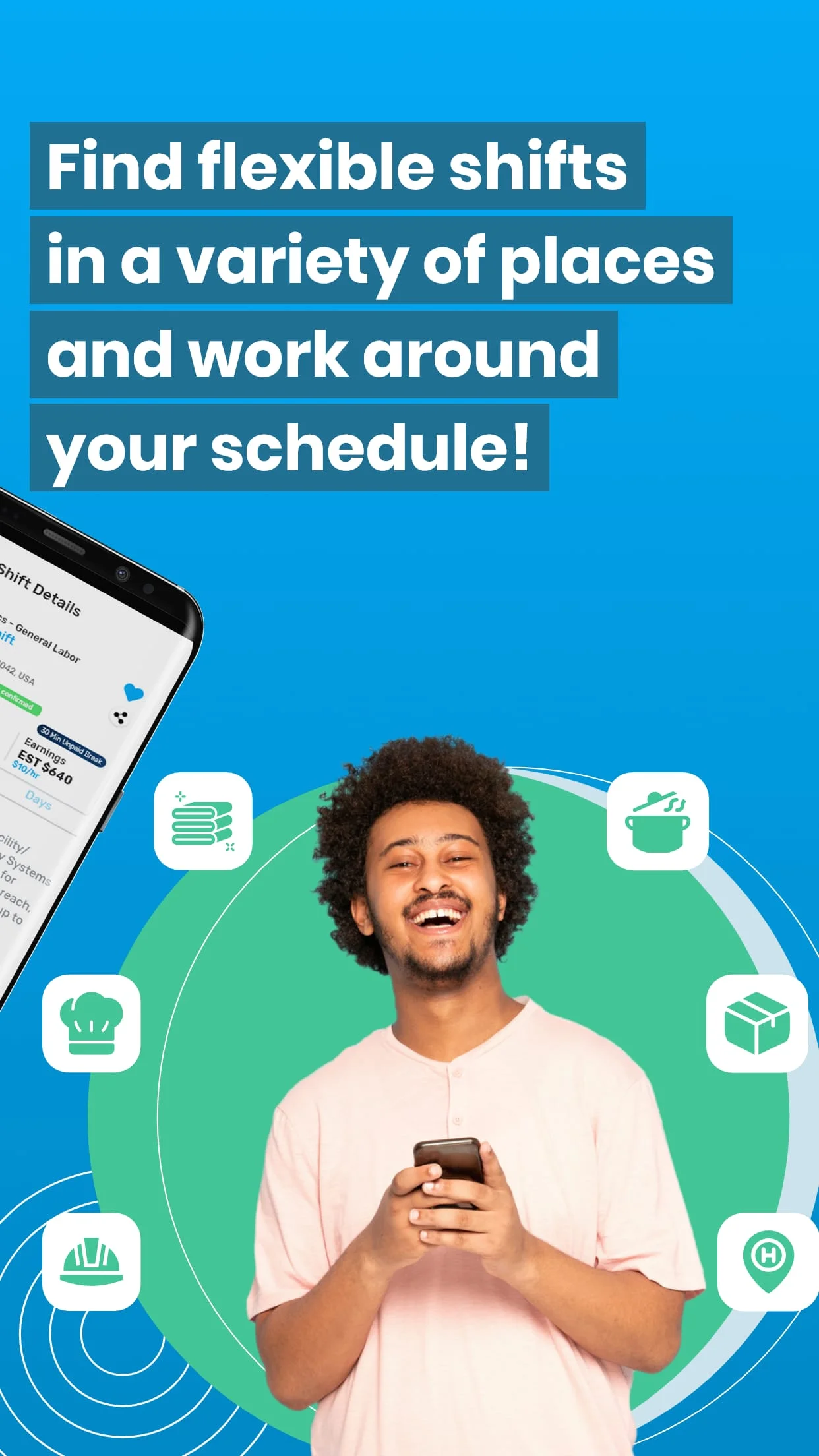 Upshift - Find flexible shifts Screenshot 4