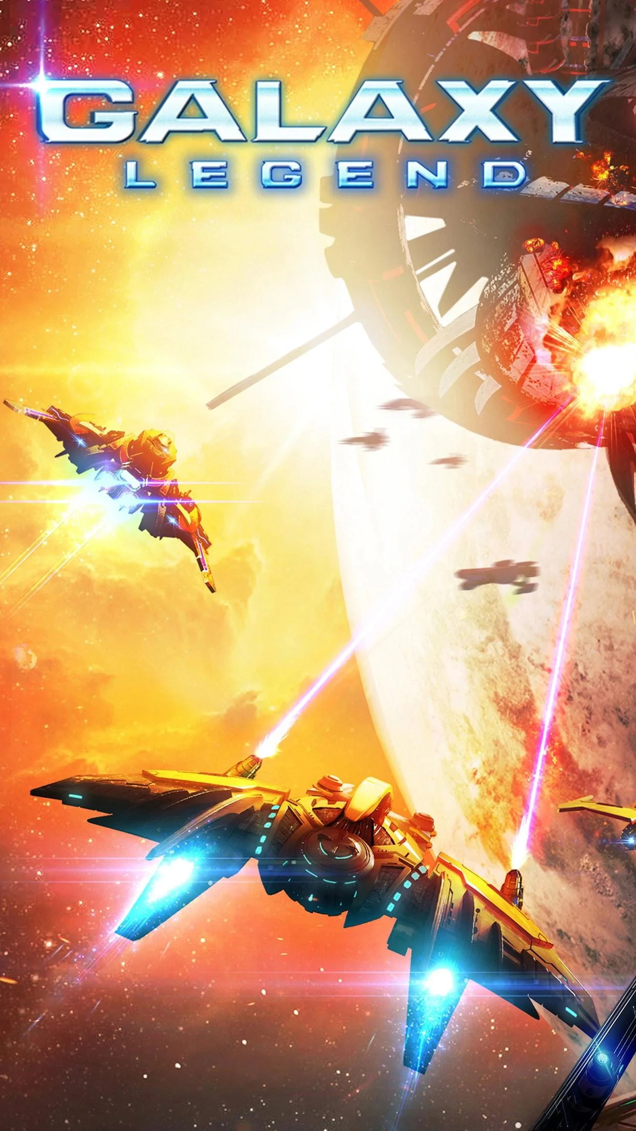 Galaxy Legend - Cosmic Sci-Fi Screenshot 1