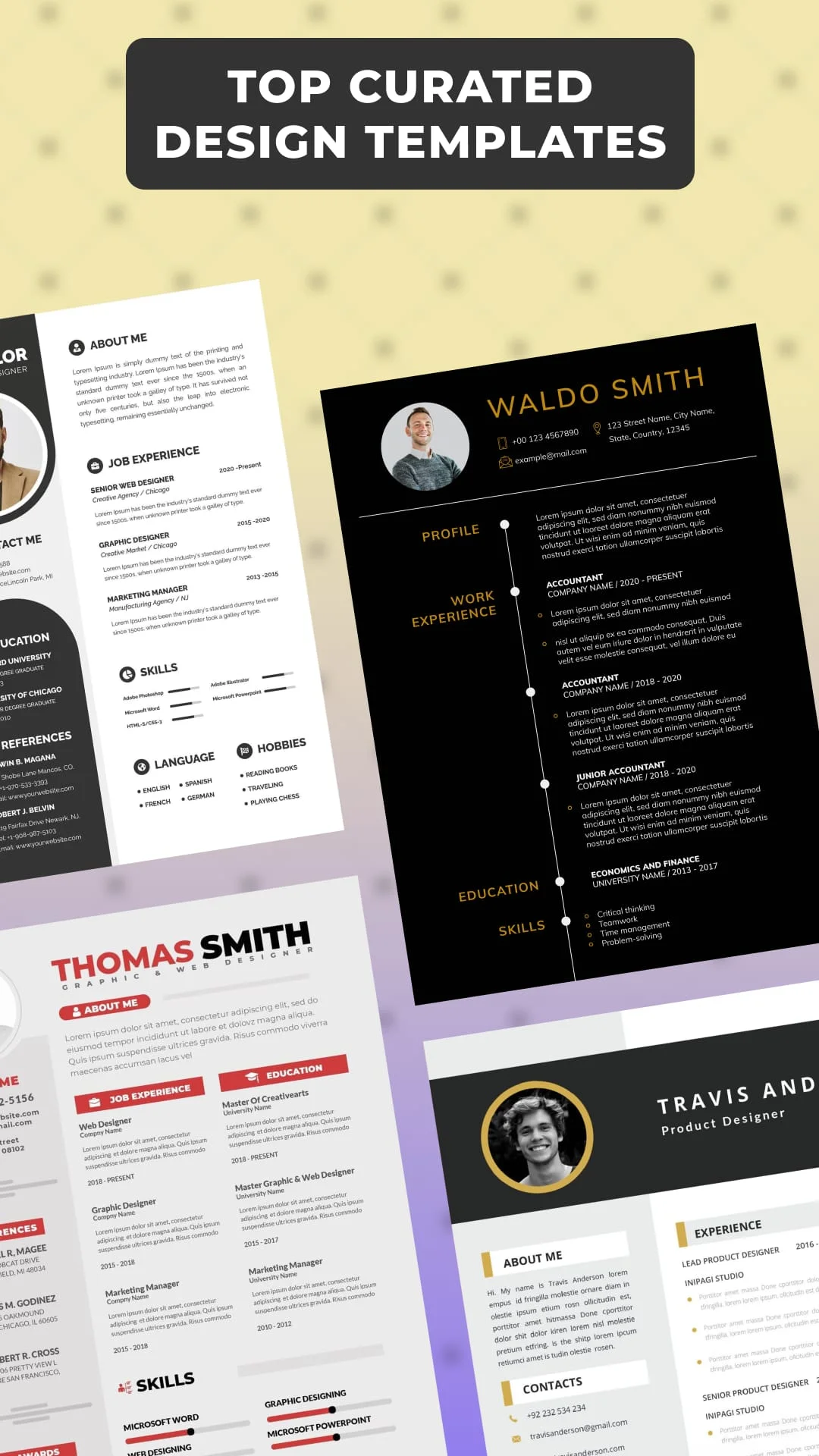 Resume Builder: PDF CV Maker Screenshot 2