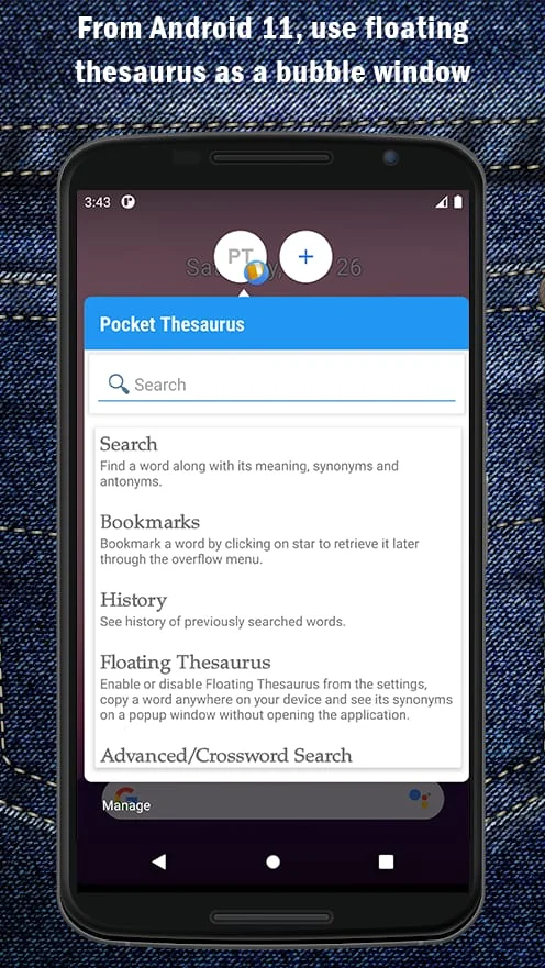 Pocket Thesaurus Screenshot 2