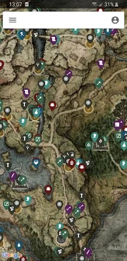 MapGenie: Elden Ring Map Screenshot 1