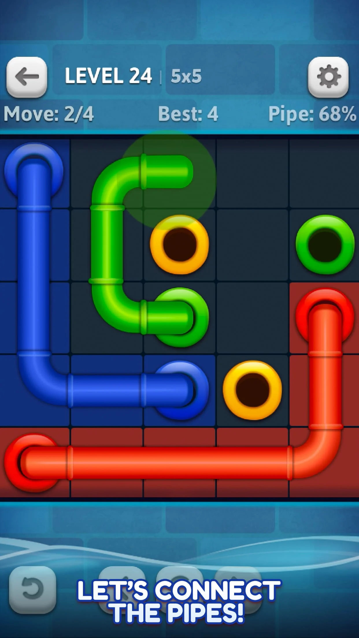 Line Puzzle: Pipe Art Screenshot 4