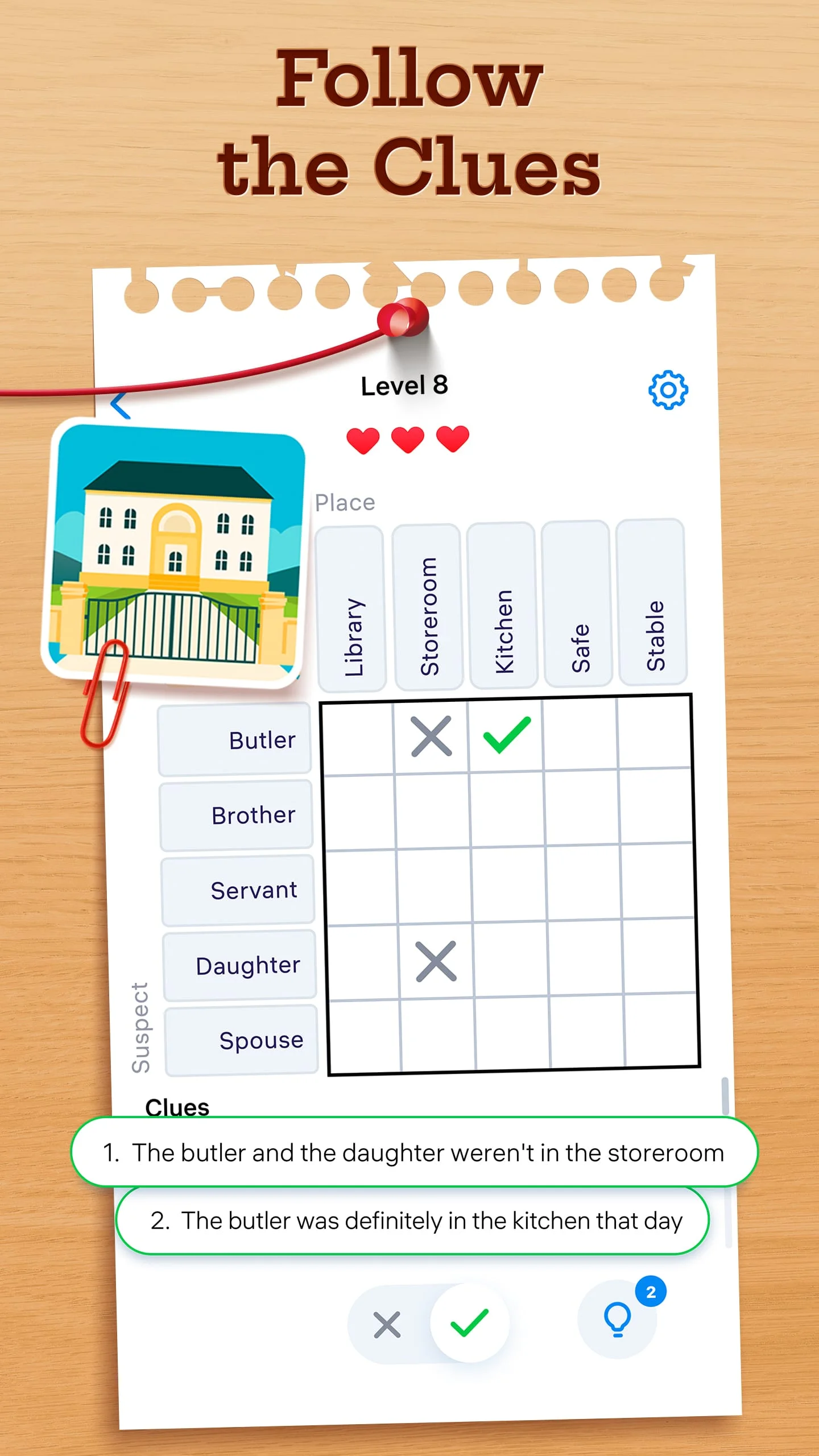Logic Puzzles - Brain Riddles Screenshot 2