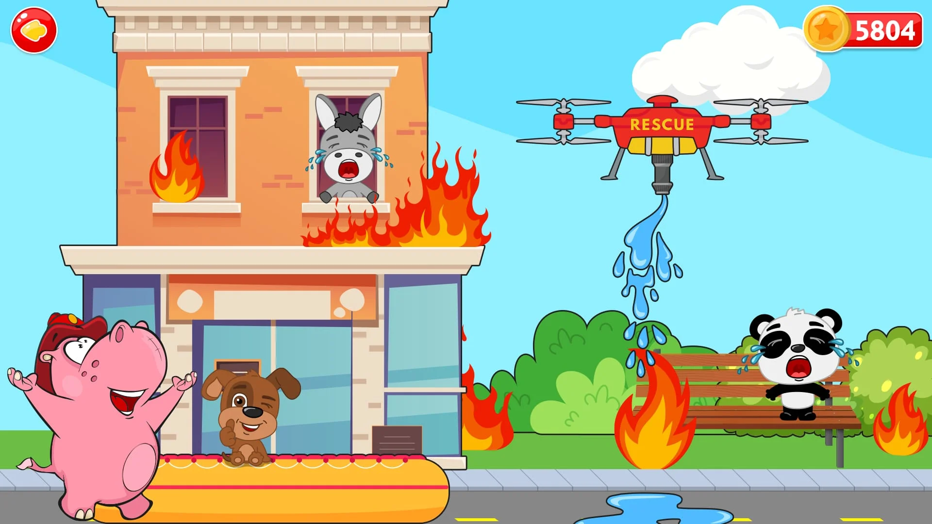 Fireman for Kids - Fire Truck Screenshot 3