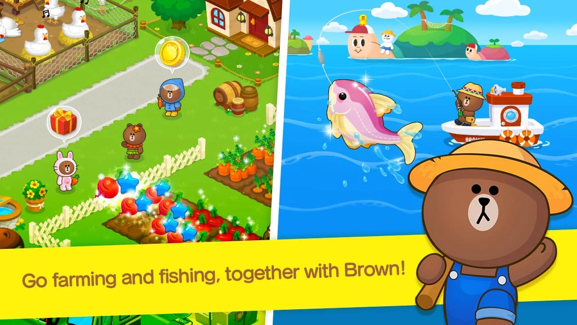 LINE BROWN FARM Screenshot 4