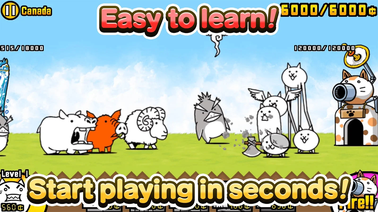 The Battle Cats Screenshot 3