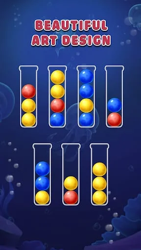Color Ball Sort Puzzle Screenshot 1