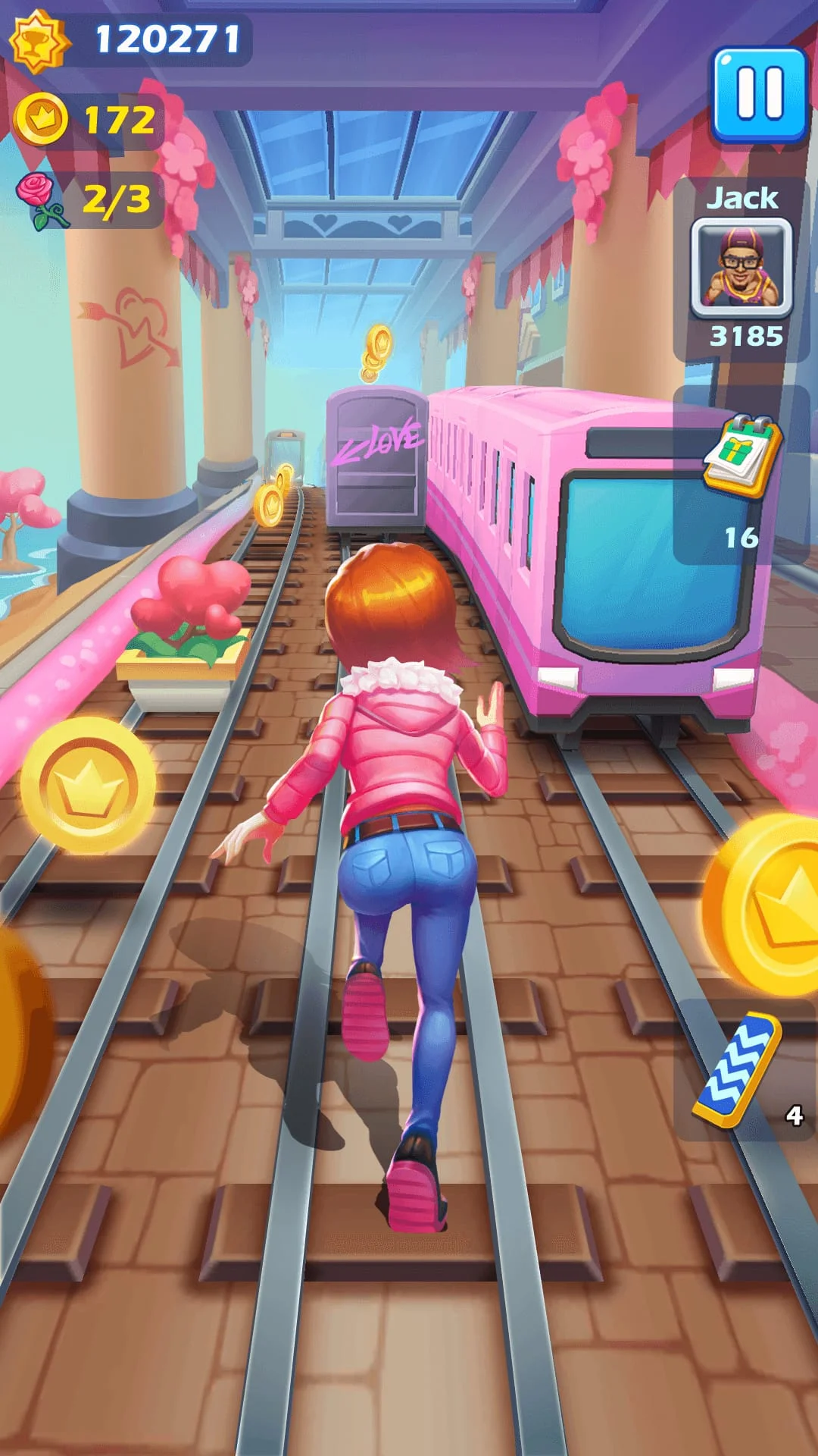 Subway Princess Runner Screenshot 1