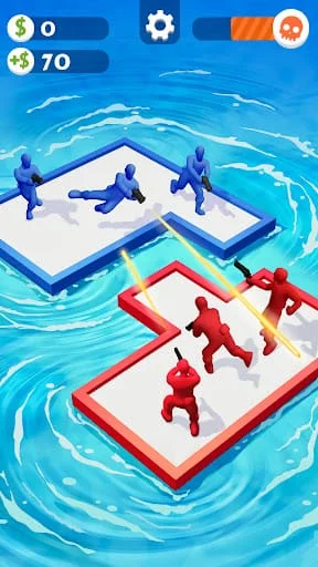 War of Rafts: Crazy Sea Battle Screenshot 2