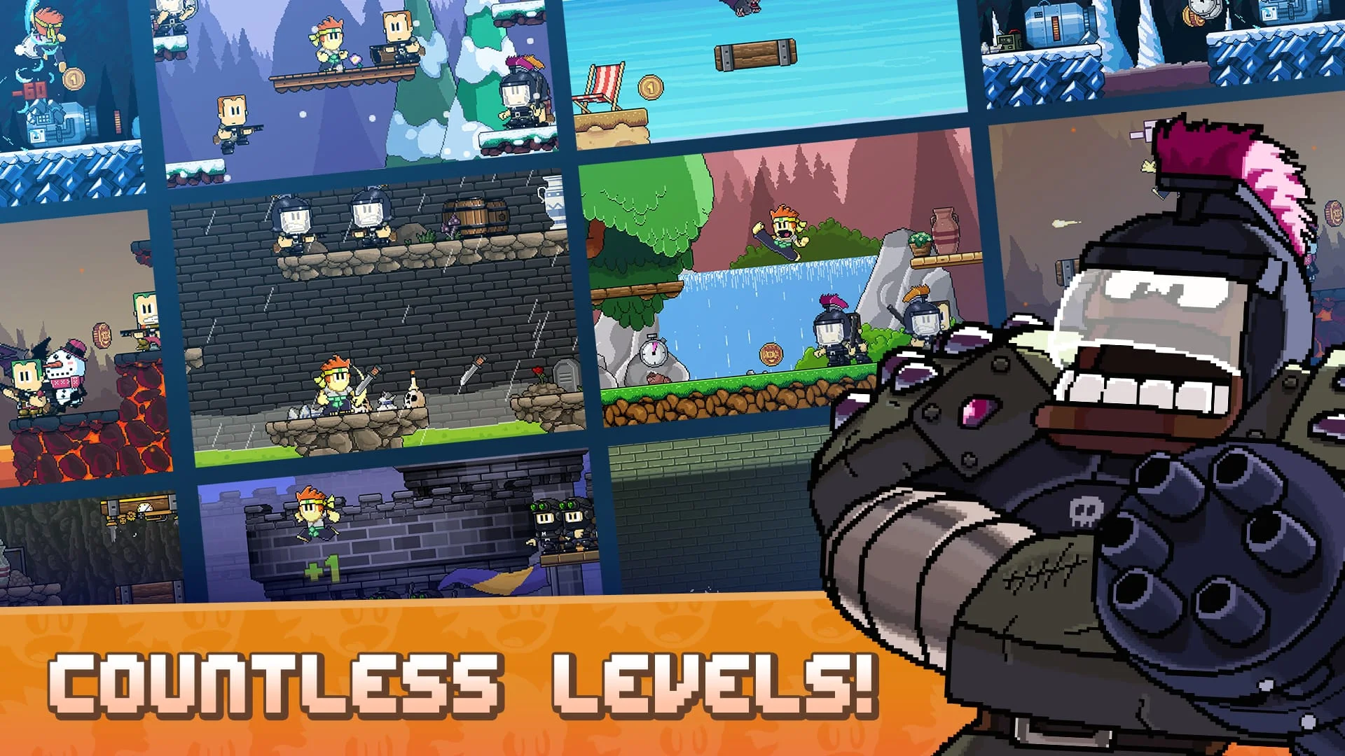 Dan the Man: Action Platformer Screenshot 2