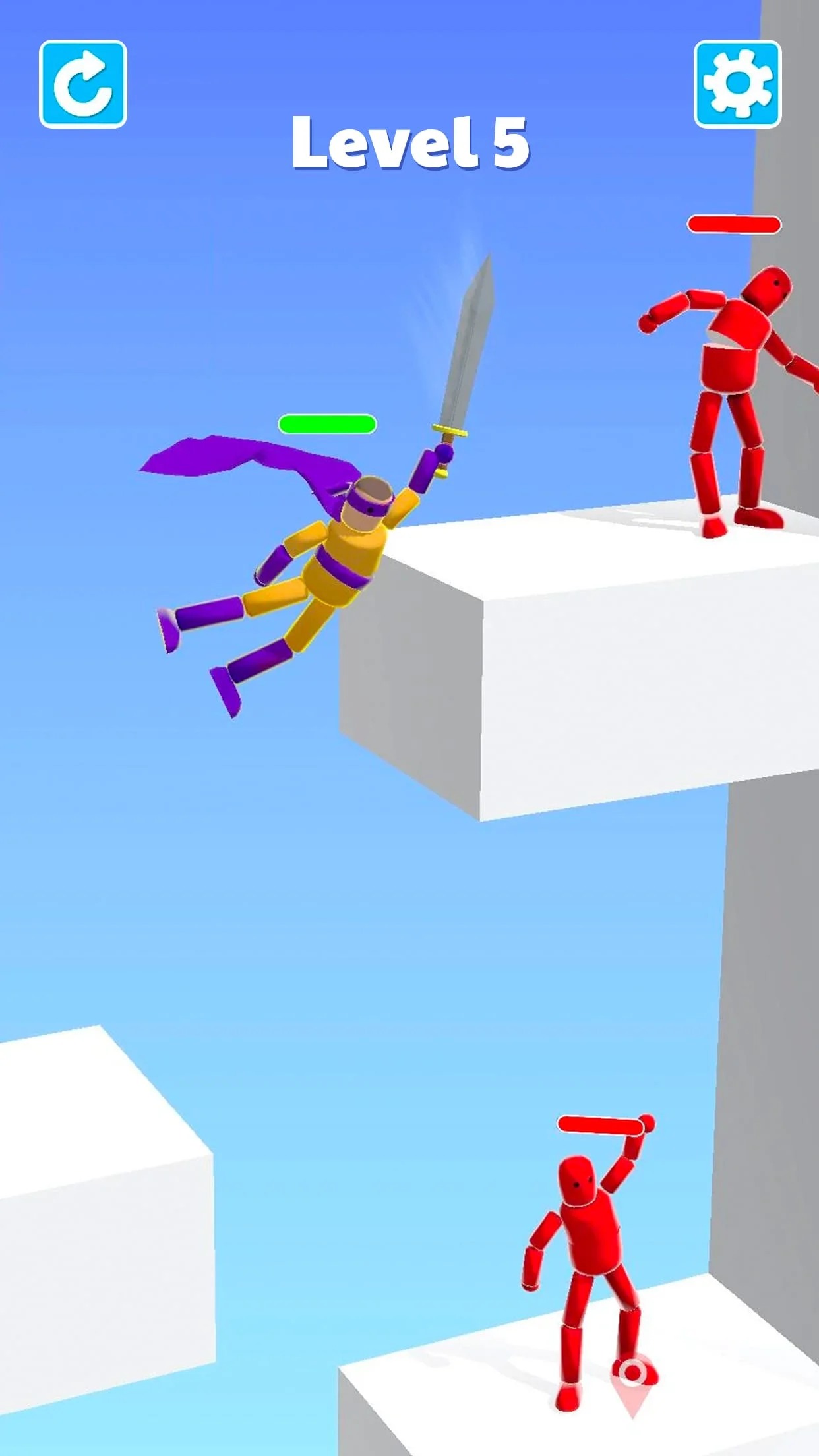 Ragdoll ninja: Imposter hero Screenshot 2