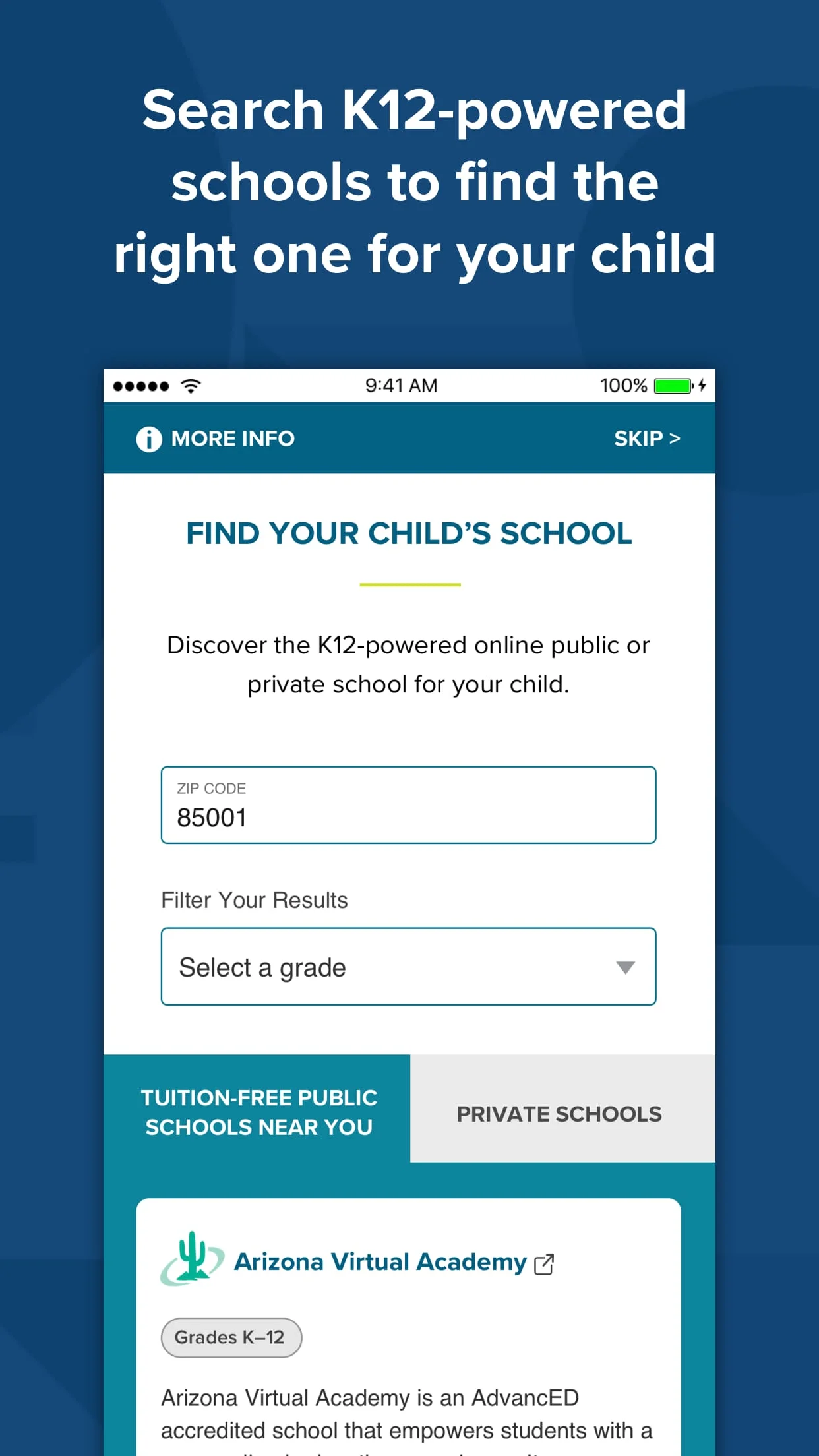 K12 Screenshot 1