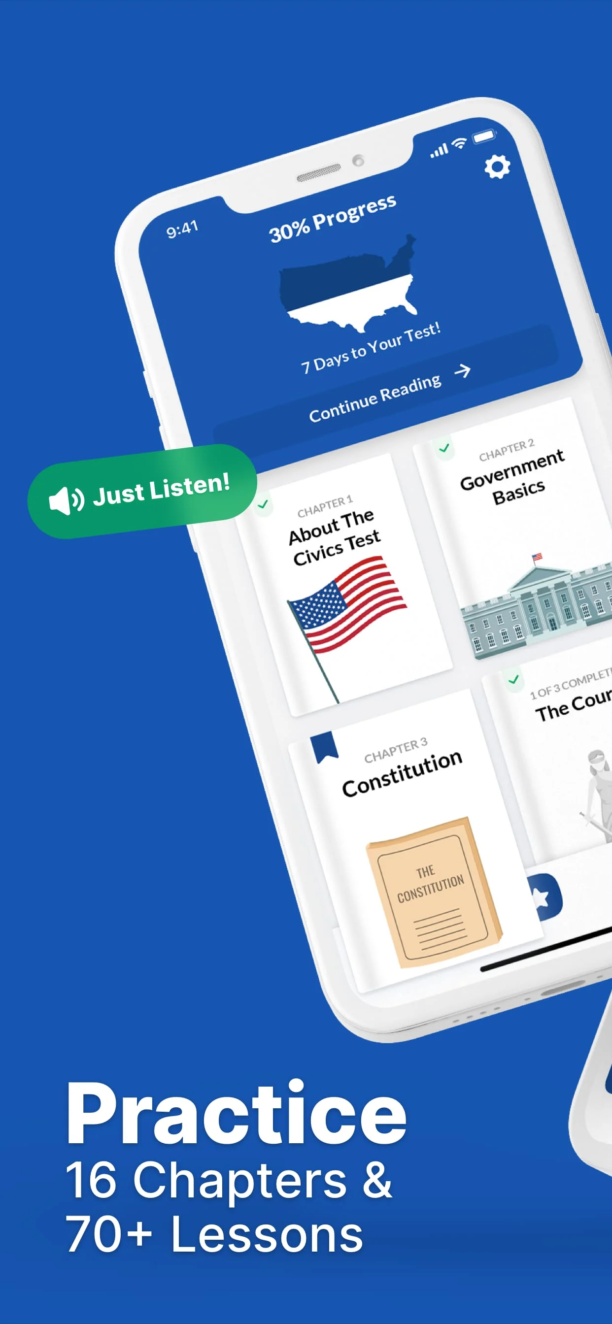US Citizenship Test 2024 Screenshot 1