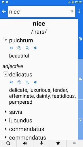 Latin - English Screenshot 2