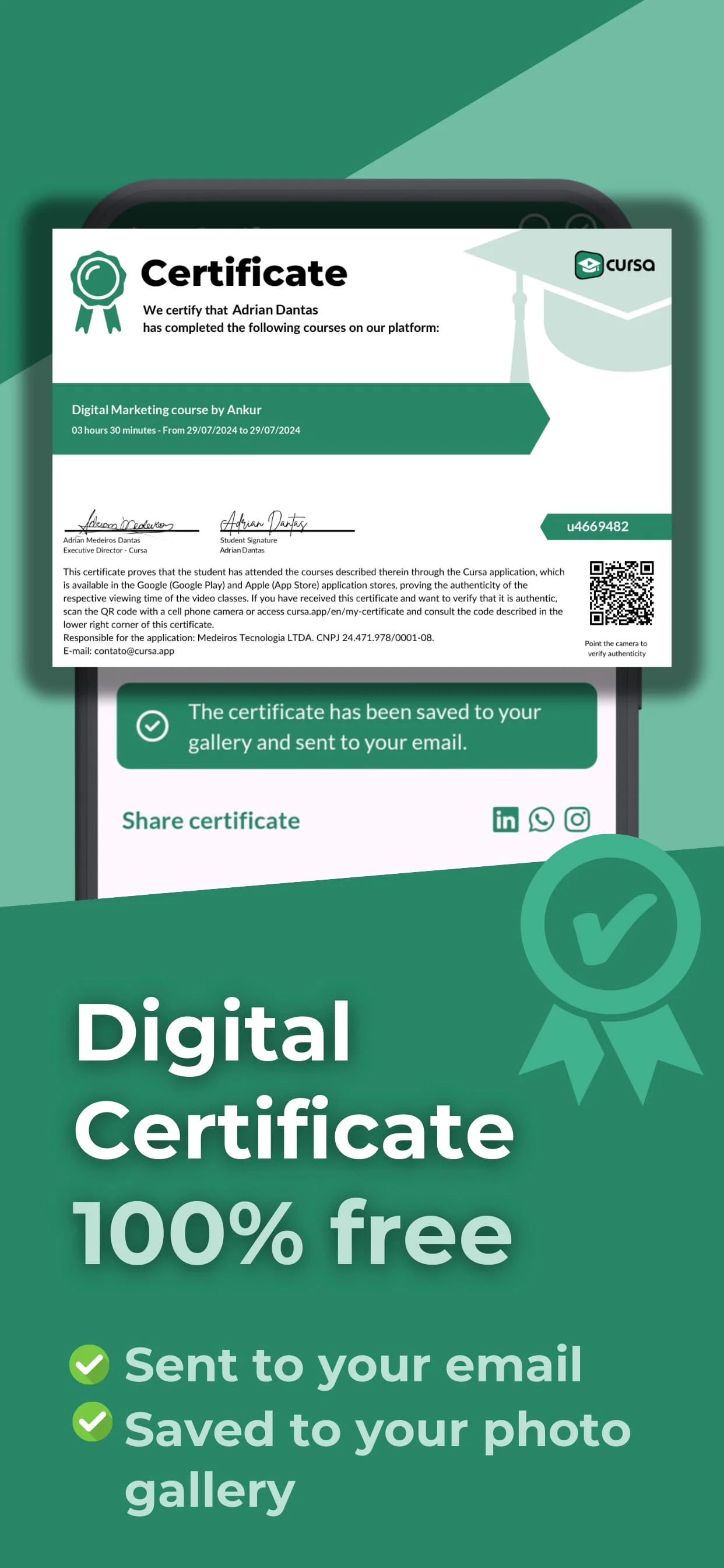 Cursa - Online courses Screenshot 3