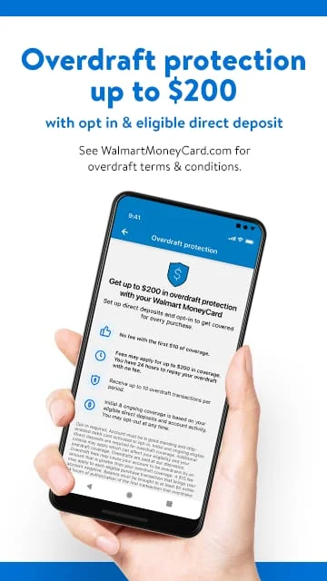 Walmart MoneyCard Screenshot 2