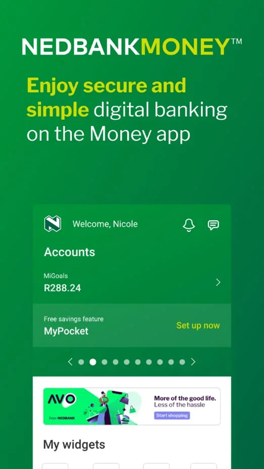 Nedbank Money Screenshot 1