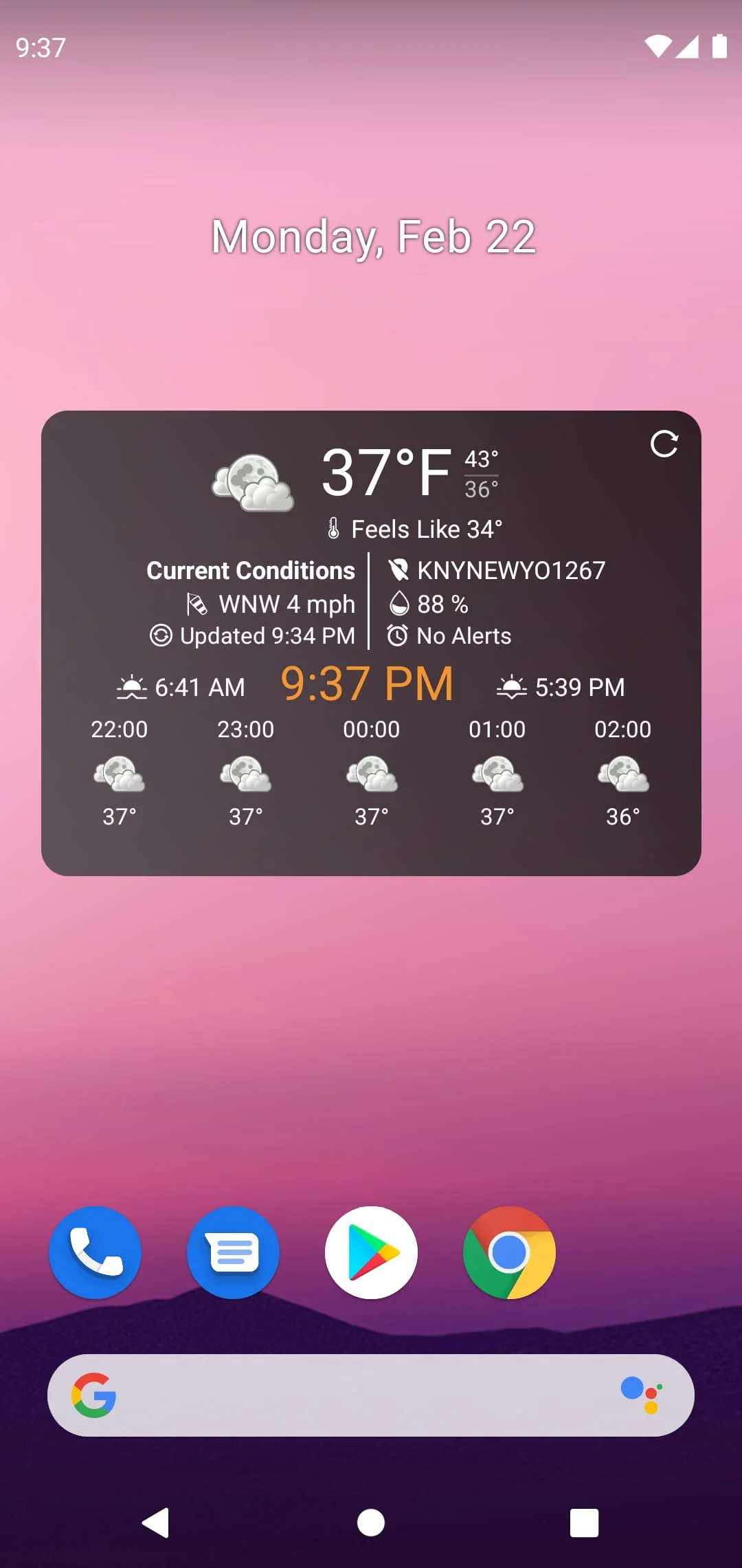 Weather Station Screenshot 4