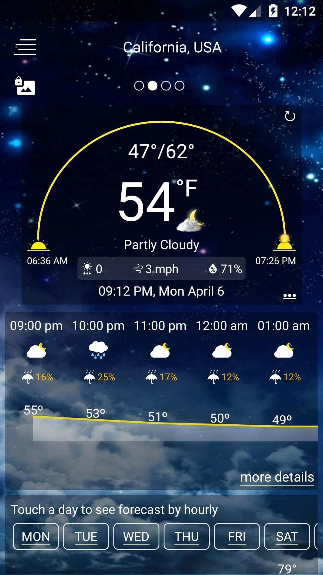 Weather Forecast Screenshot 3