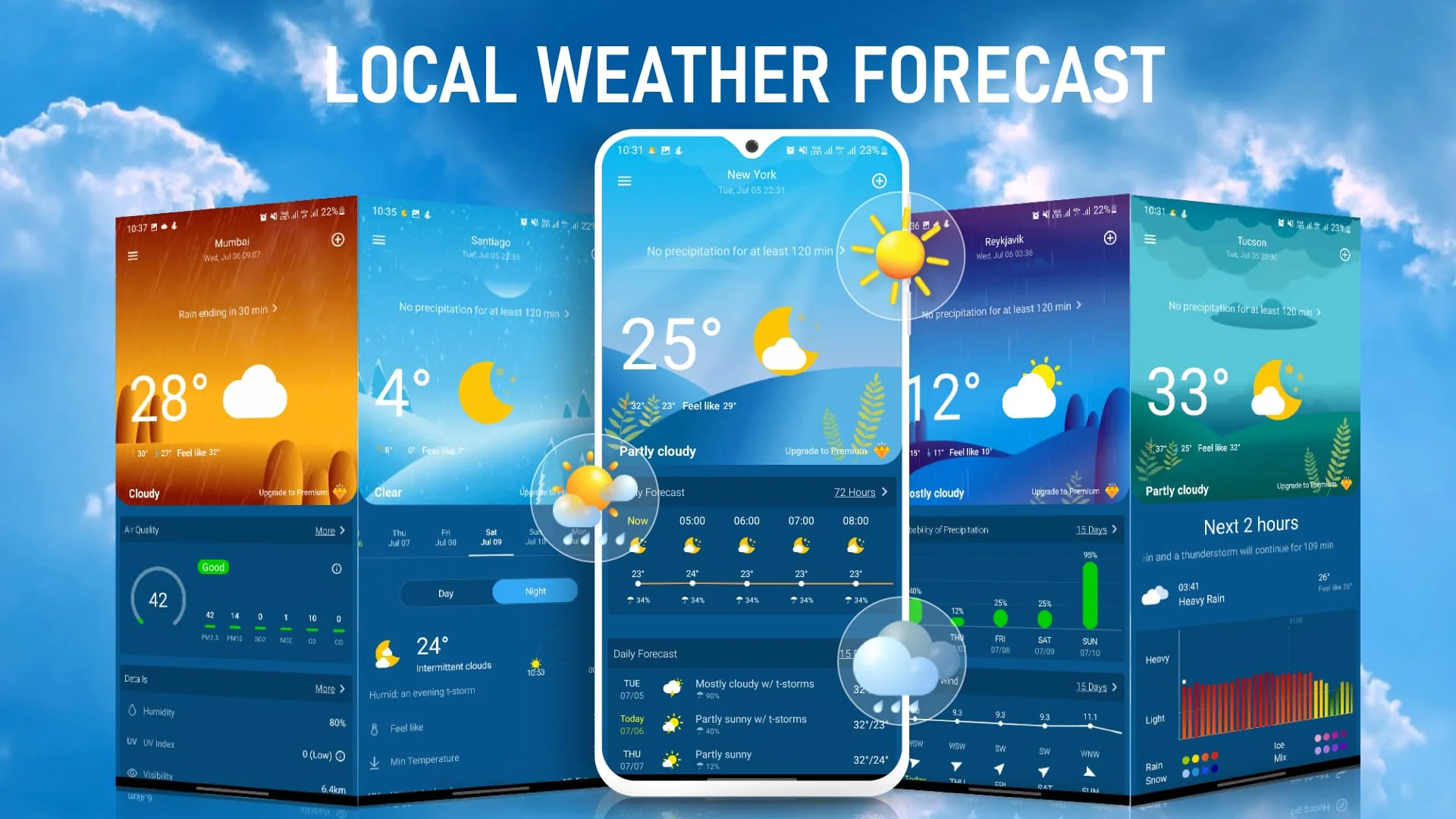 Weather Forecast, Live Weather Screenshot 1