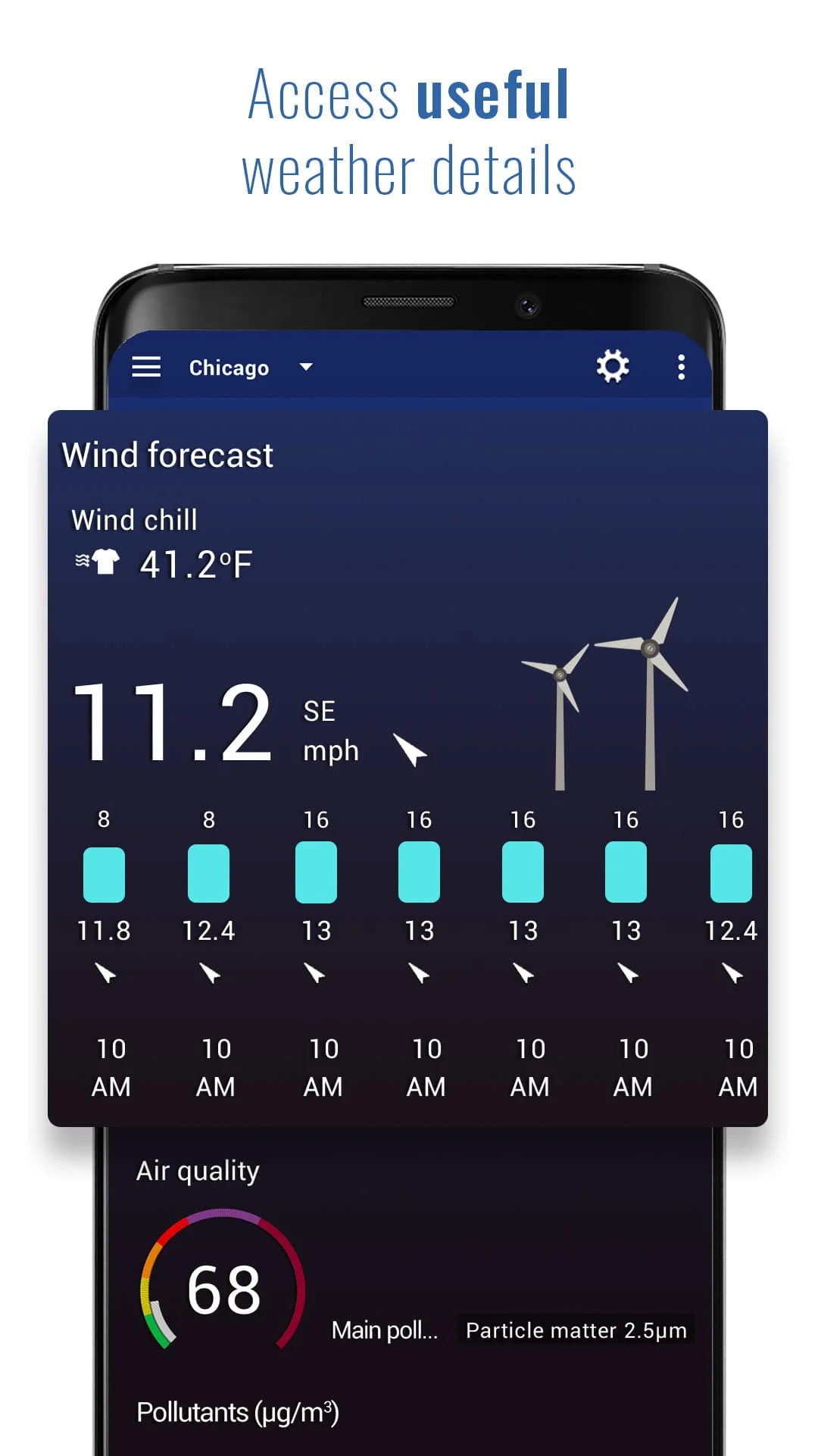 Sense V2 Flip Clock & Weather Screenshot 3
