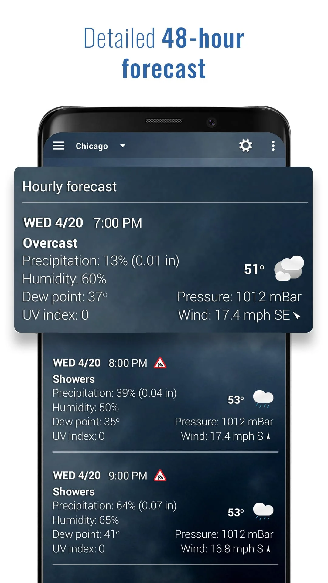 Sense V2 Flip Clock & Weather Screenshot 4