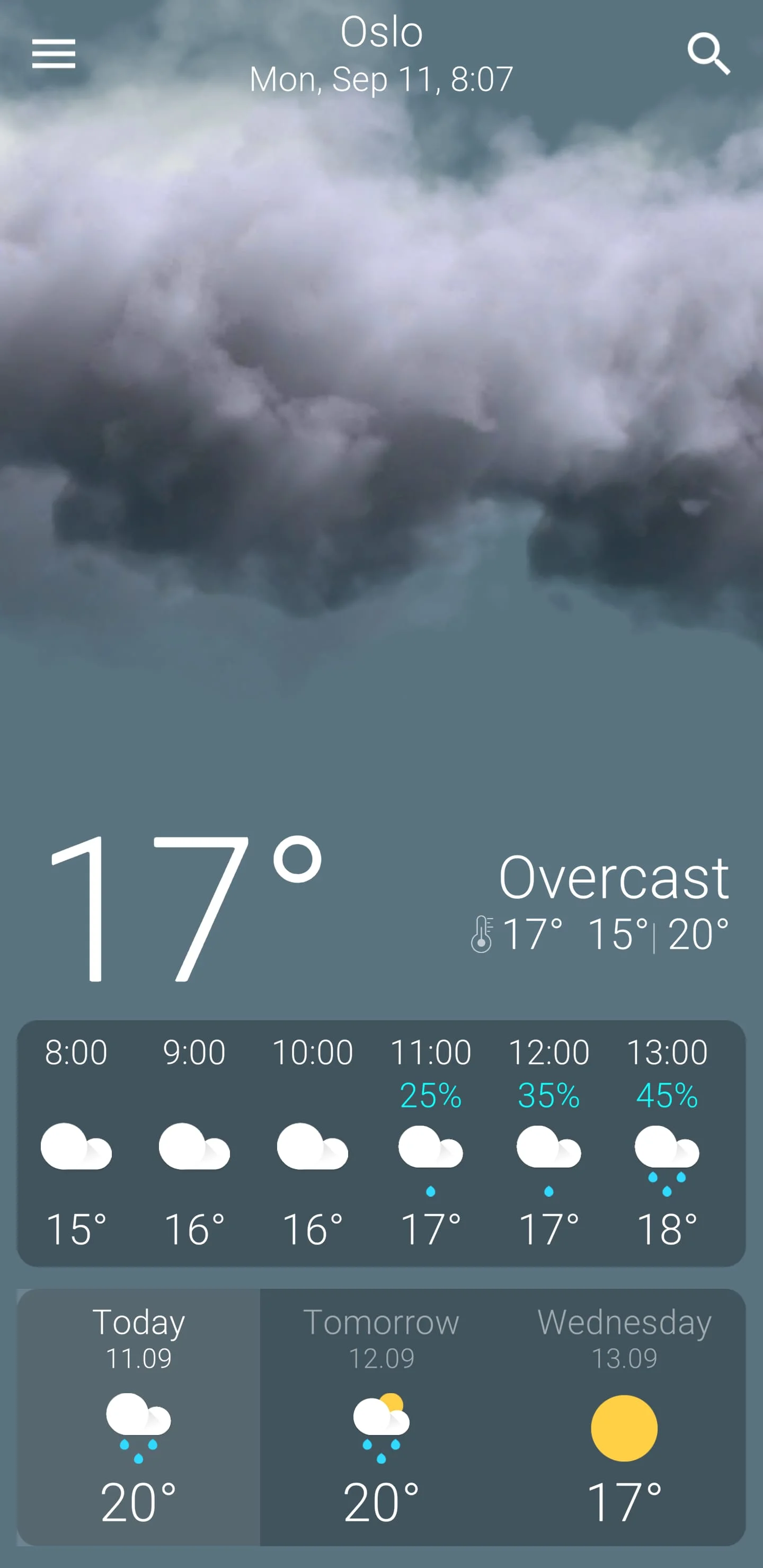 Weather Screenshot 2