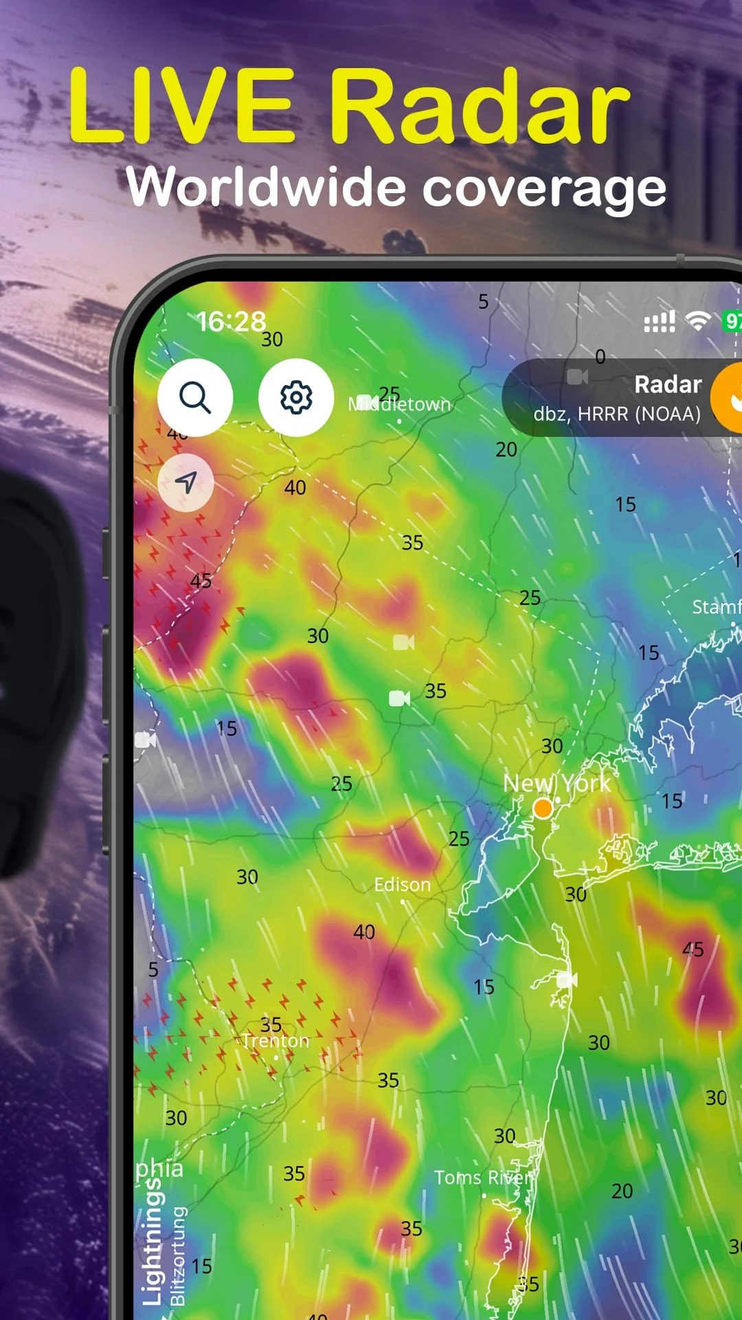 Ventusky: Weather Maps & Radar Screenshot 3