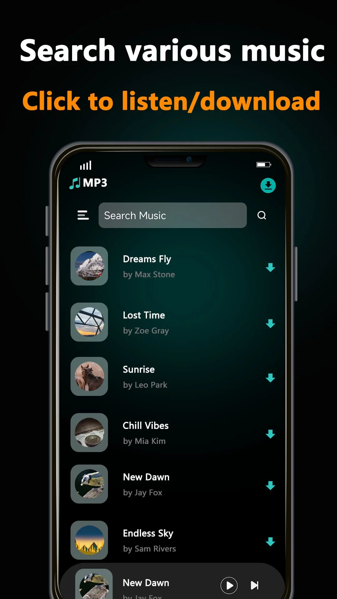 Mp3 Music Downloader Screenshot 2