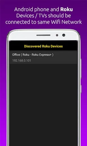 Remote for Roku : Codematics Screenshot 1