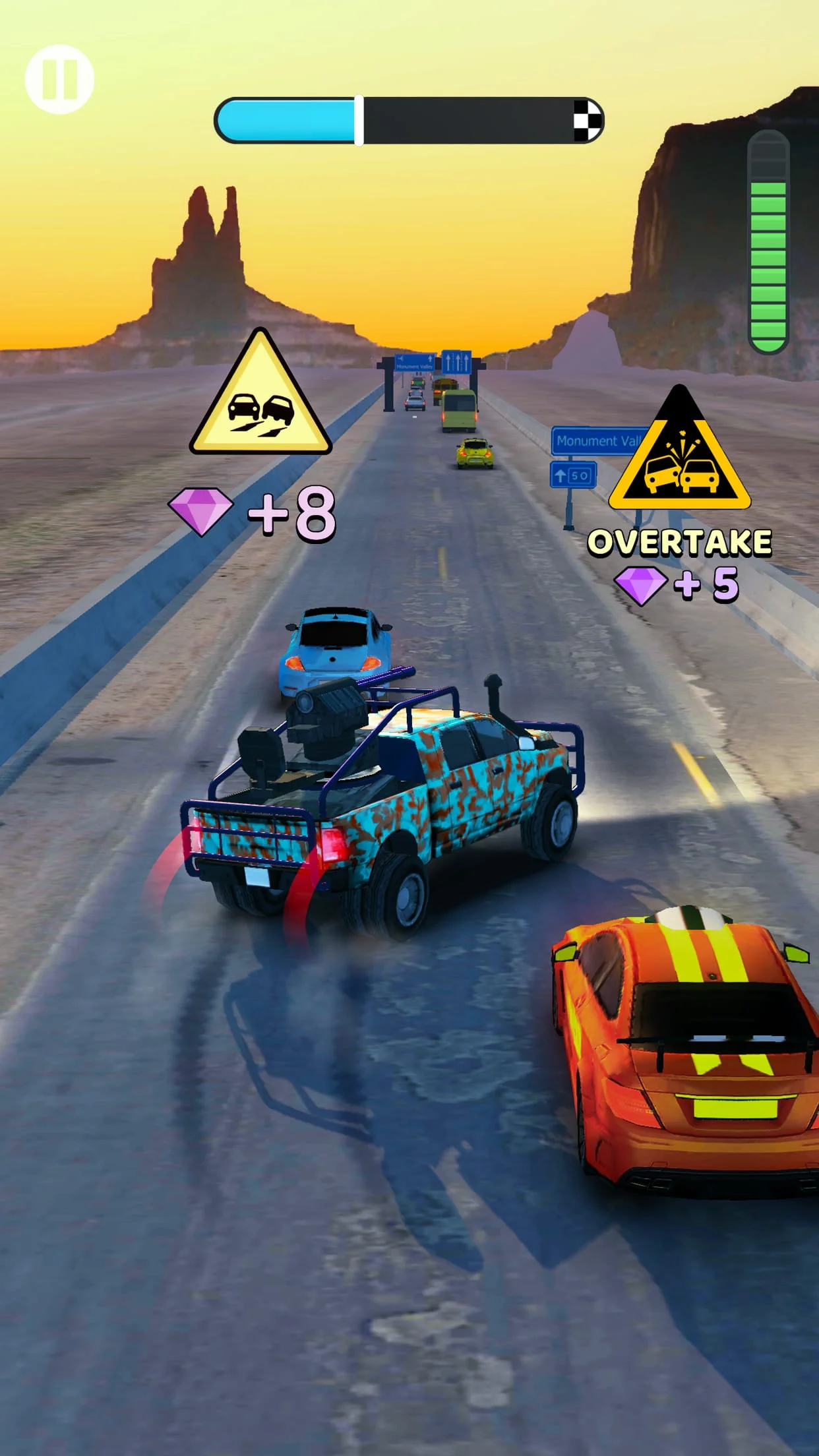 Rush Hour 3D: Car Game Screenshot 2