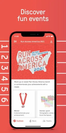 Run Across America Screenshot 1