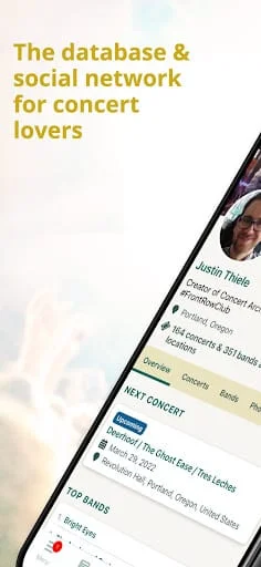 Concert Archives Screenshot 1