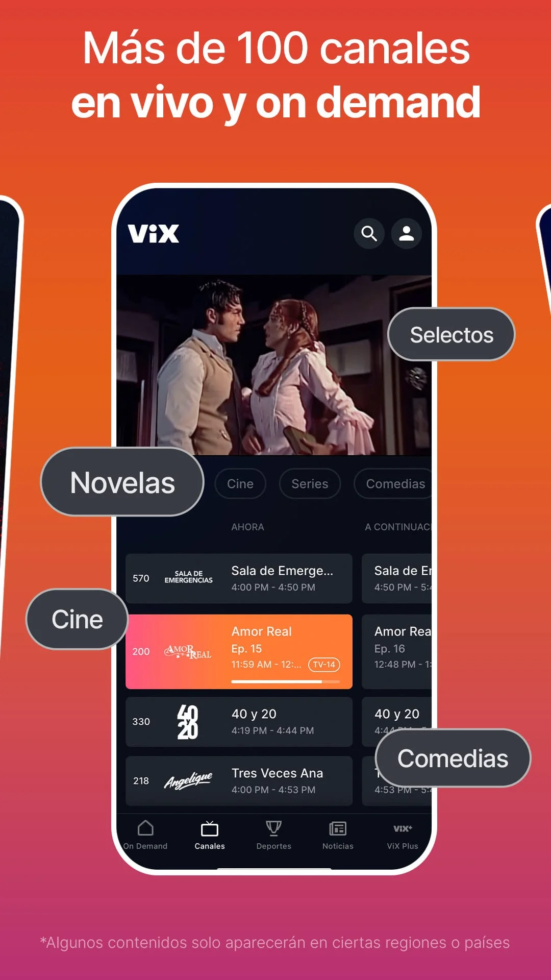 ViX: TV, Deportes y Noticias Screenshot 2