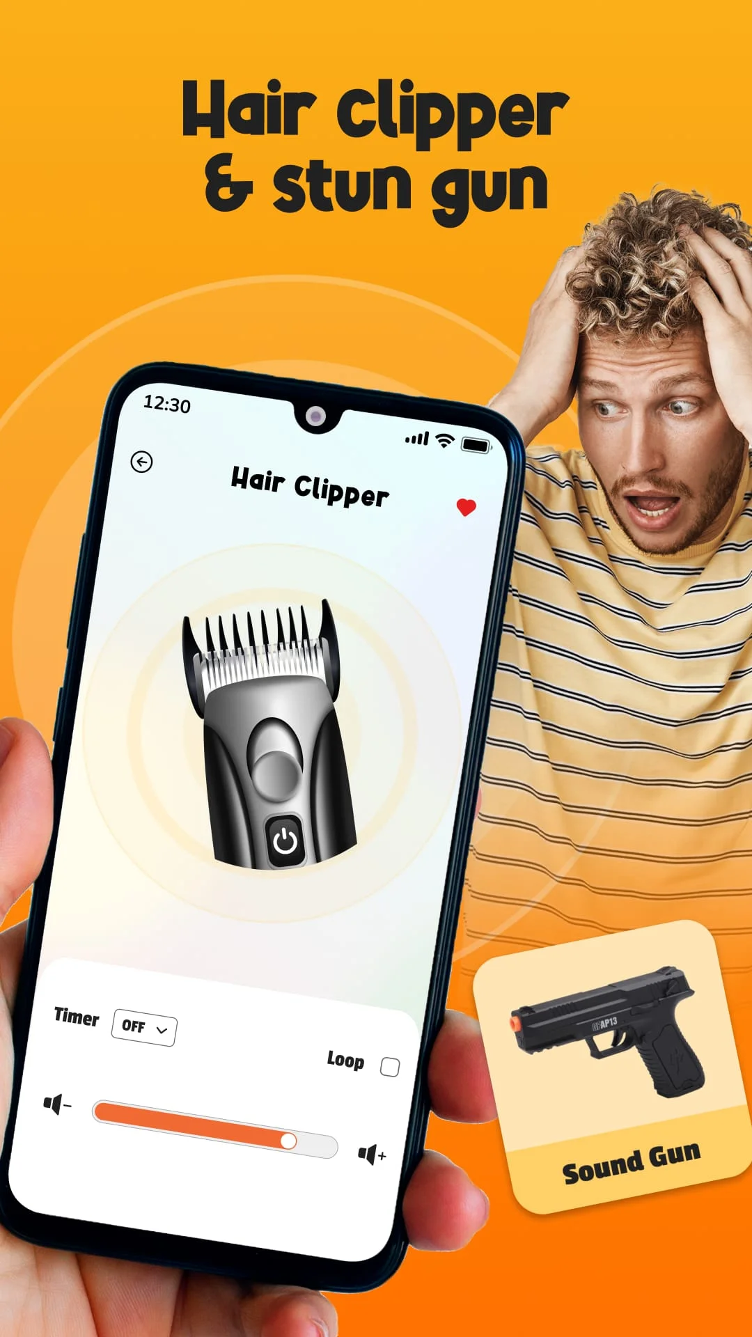 Haircut prank, air horn & fart Screenshot 3