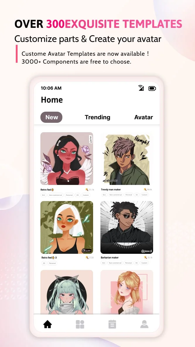 Neku: OC character creator Screenshot 1