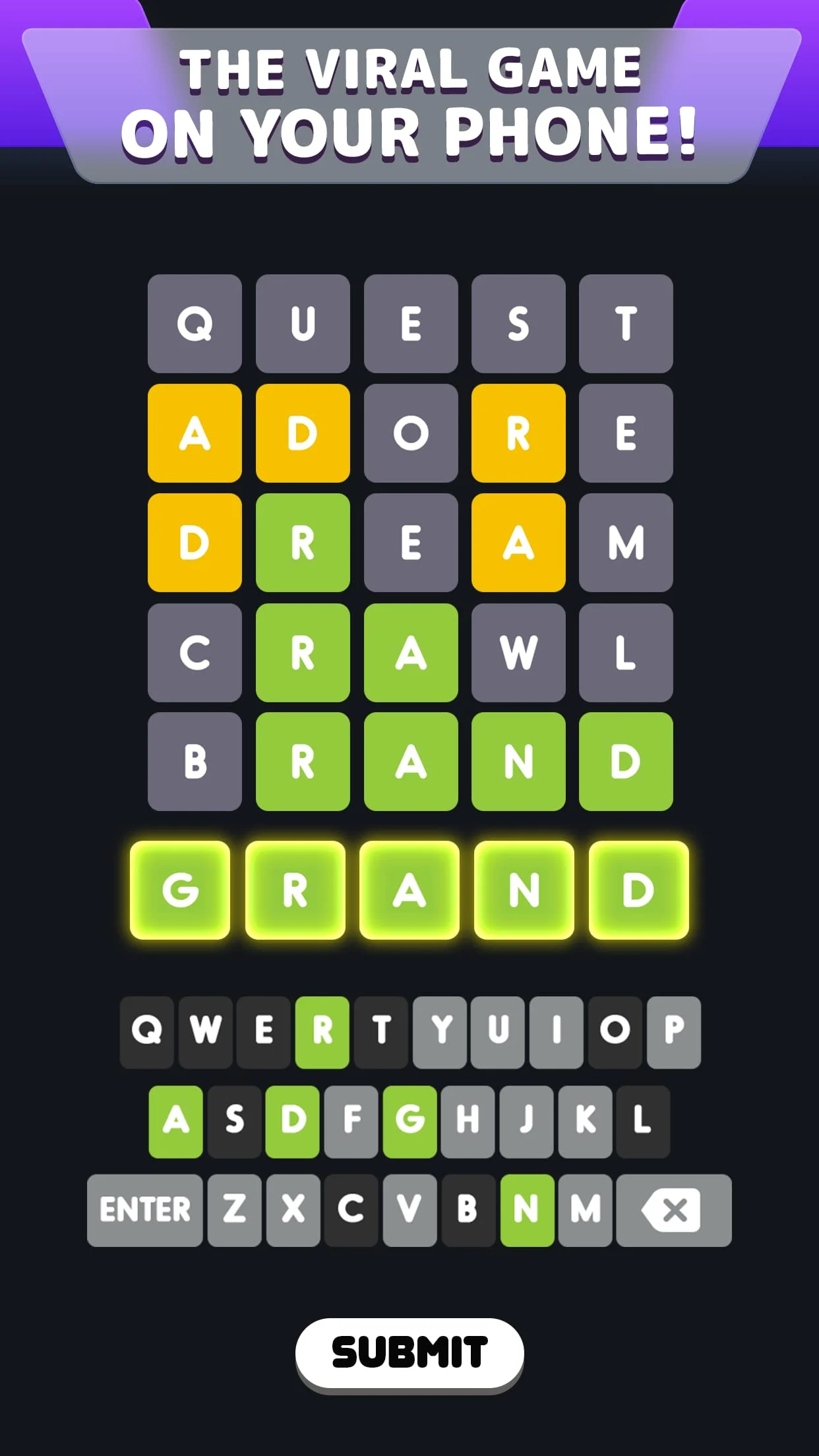 Wordle! Screenshot 1