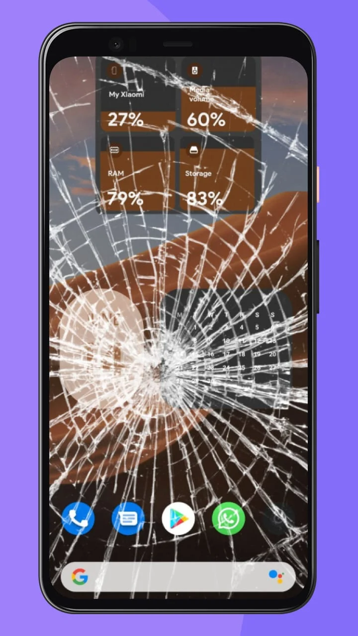 Broken Screen 4K Funny Pranks Screenshot 4