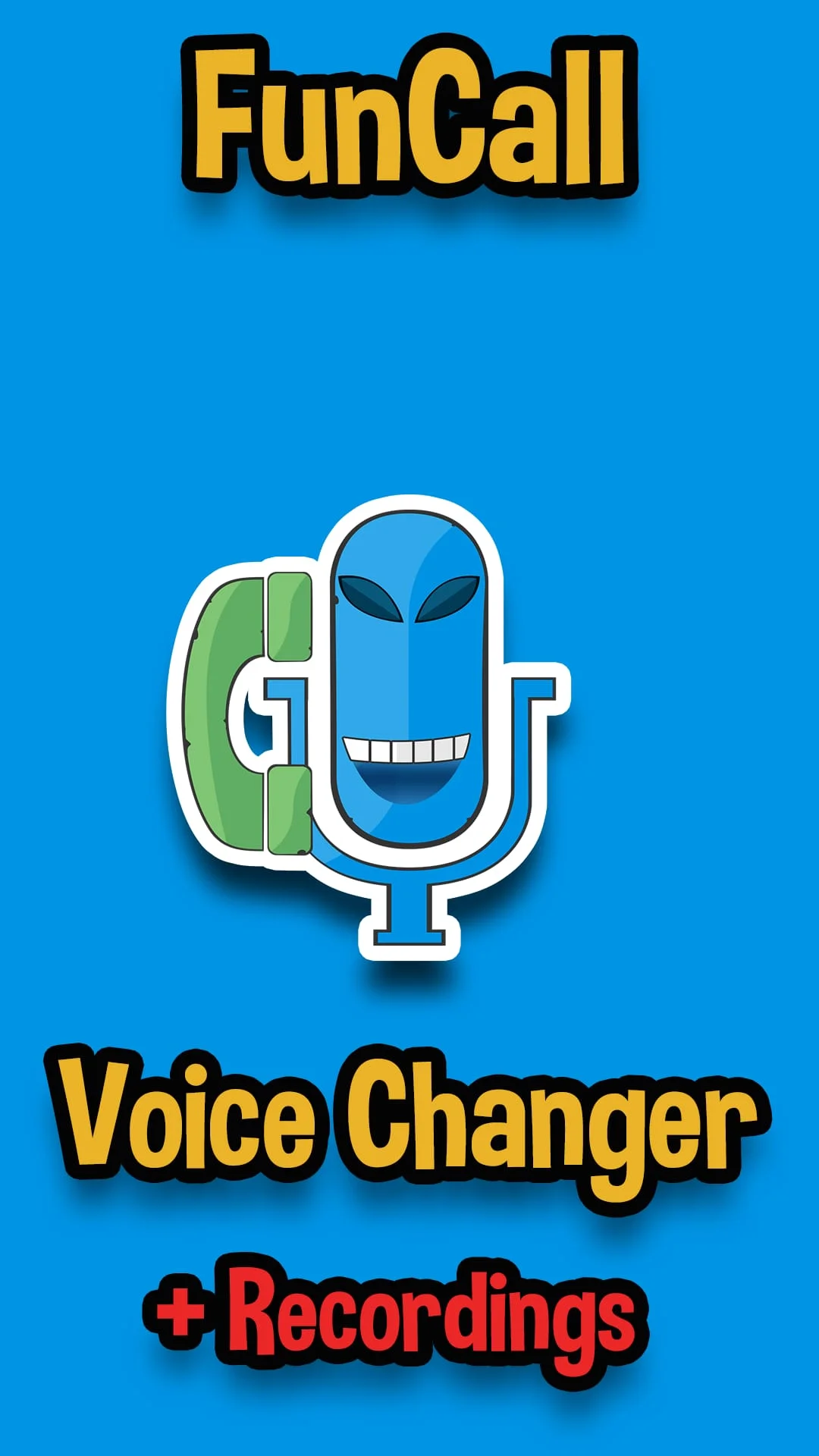 Funcalls - Voice Changer & Rec Screenshot 1