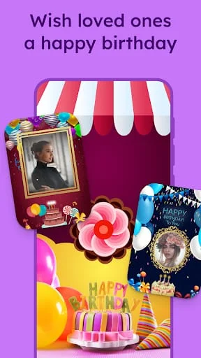 Birthday Photo Frame Maker Screenshot 2