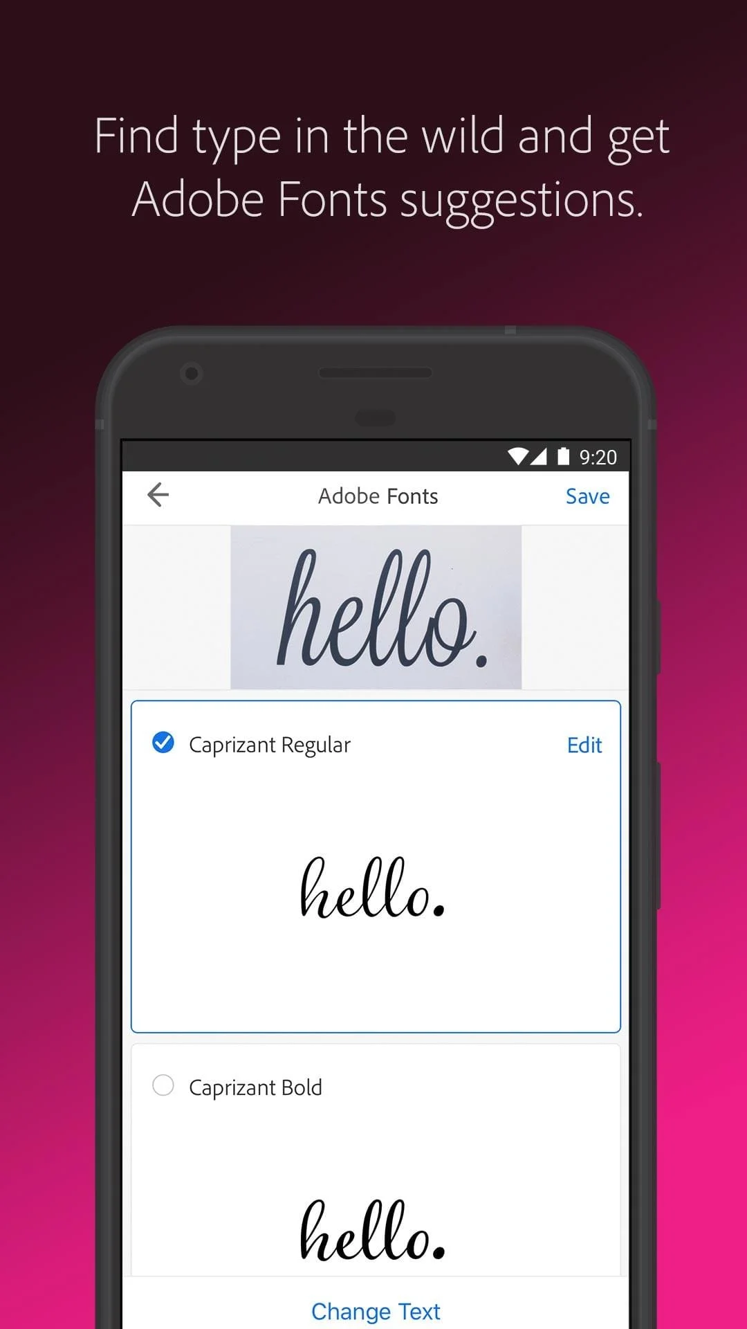 Adobe Capture: Illustrator,Ps Screenshot 3