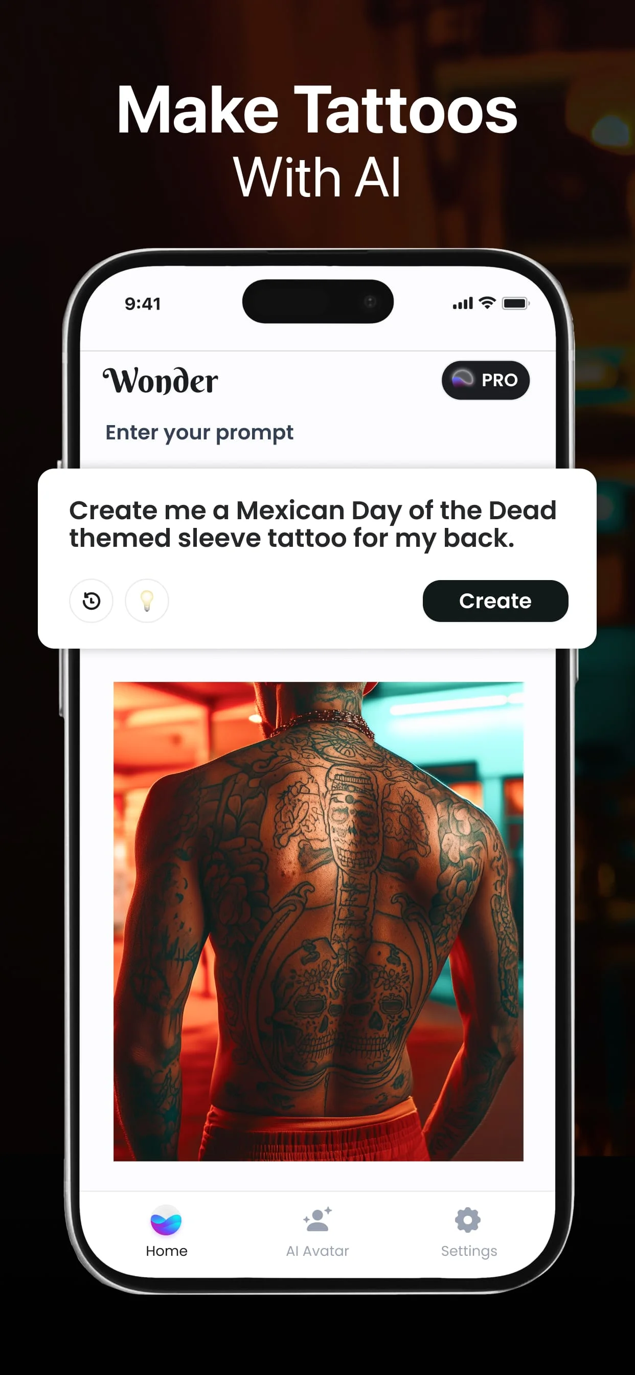 Wonder - AI Art Generator Screenshot 2