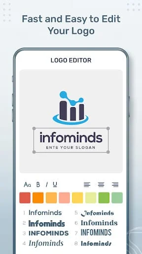 Logo Maker : Graphic Design Screenshot 3