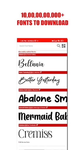 DA FONT'S Screenshot 2