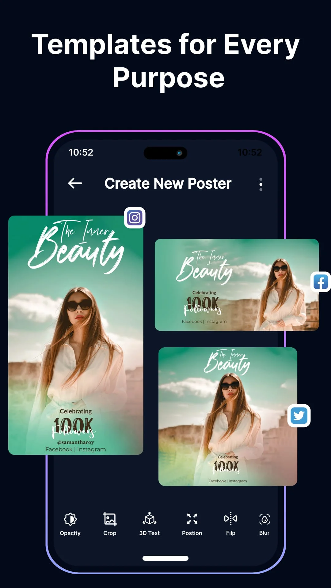Flyer, Poster & Graphic Design Screenshot 3