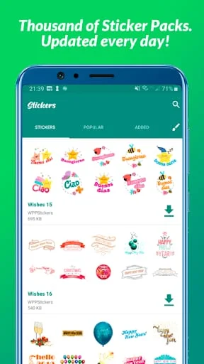 Stickers for WhatsApp Screenshot 1
