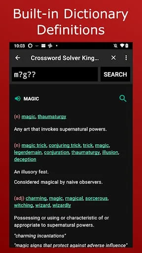 Crossword Solver King Screenshot 3