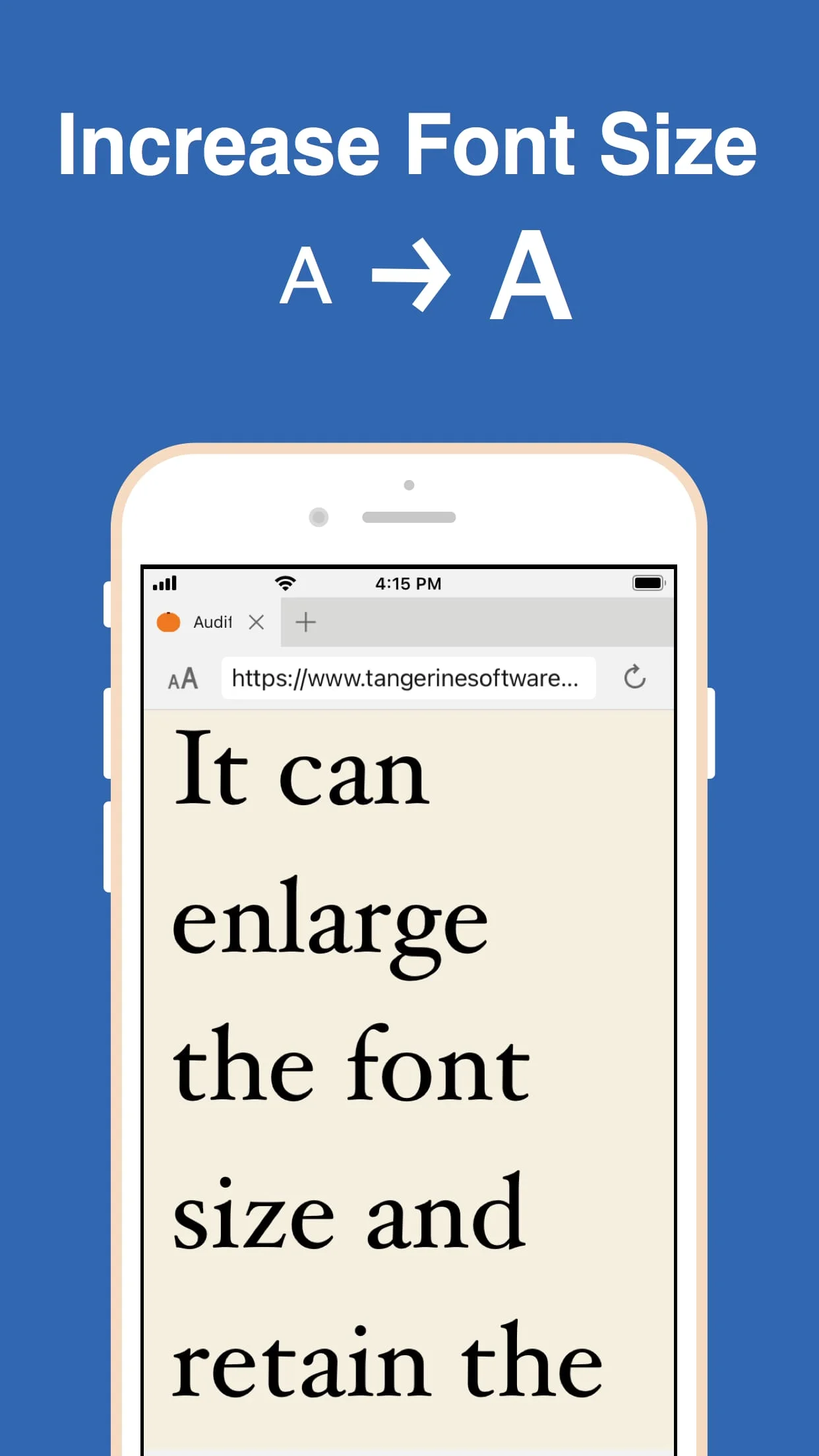 Audify read aloud web browser Screenshot 3