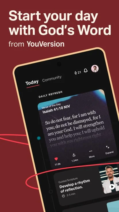 YouVersion Bible App + Audio Screenshot 1